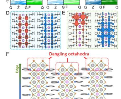 Dangling Octahedra Enable Edge States in 2D Lead Halide Perovskites